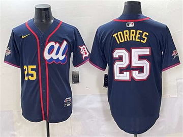 Gleyber Torres American League All-Star navy All-Star jersey