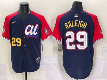 Cal Raleigh American League All-Star navy-red All-Star jersey