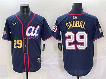 Tarik Skubal American League All-Star navy All-Star jersey