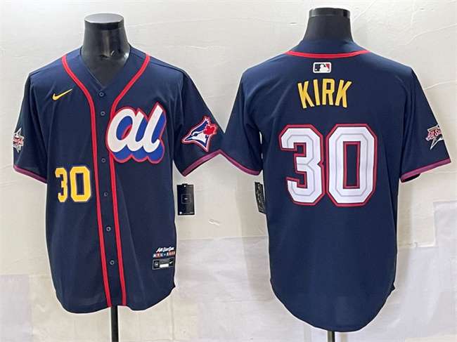Alejandro Kirk American League All-Star navy All-Star jersey