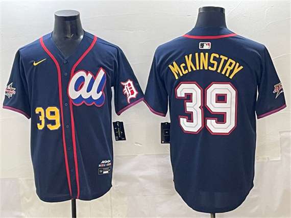 Zach McKinstry American League All-Star navy All-Star jersey