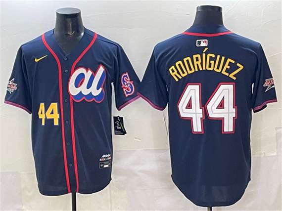 Julio Rodriguez American League All-Star navy All-Star jersey
