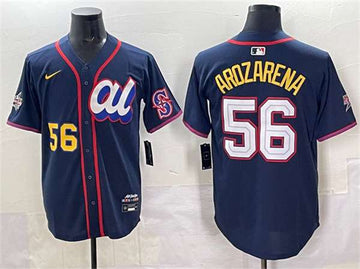 Randy Arozarena American League All-Star navy All-Star jersey