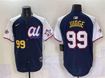 Aaron Judge American League All-Star navy All-Star jersey