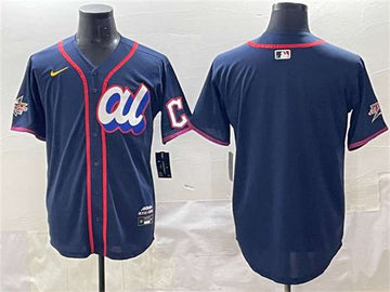 Cleveland Guardians Blank American League All-Star navy All-Star jersey