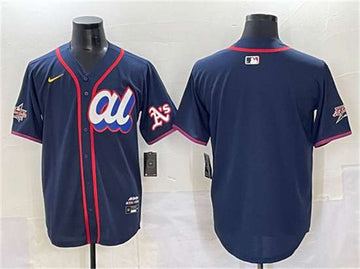Oakland Athletics Blank American League All-Star navy All-Star jersey