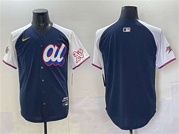 Oakland Athletics Blank American League All-Star navy All-Star jersey