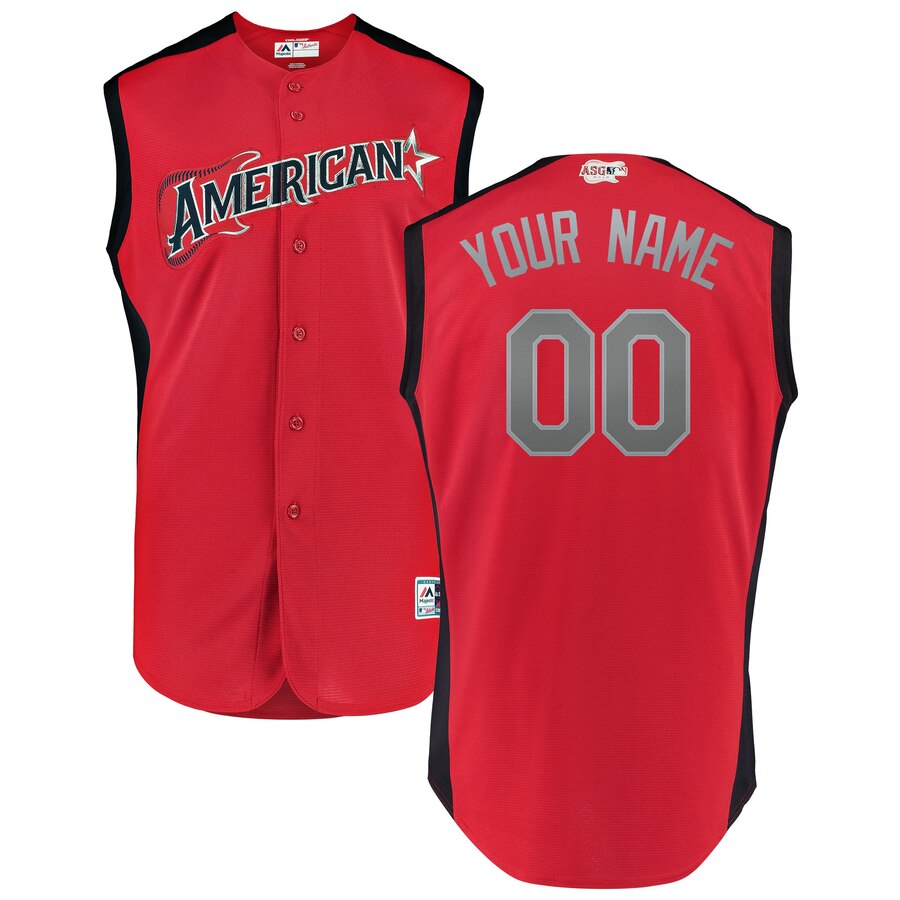 American League All-Star red All-Star jersey