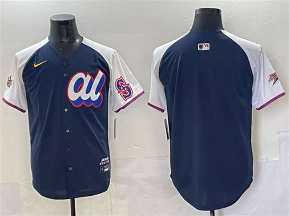 Seattle Mariners Blank American League All-Star navy All-Star jersey