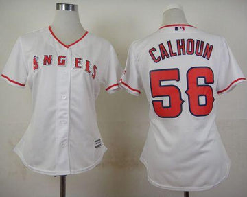 Kole Calhoun Los Angeles Angels white Home jersey