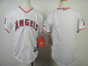 Custom Los Angeles Angels white jersey