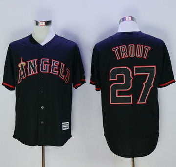Los Angeles Angels black Fashion jersey