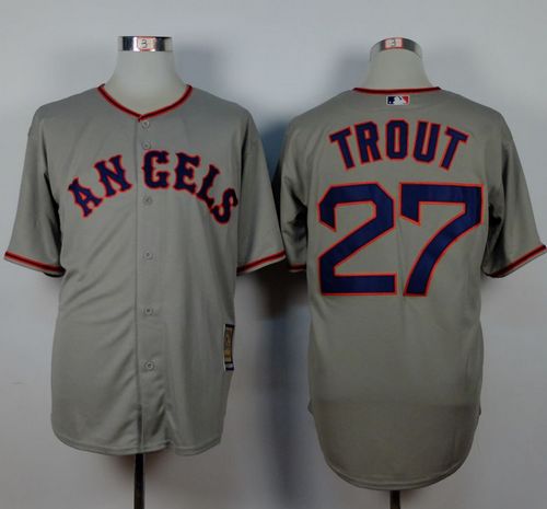 Los Angeles Angels grey jersey