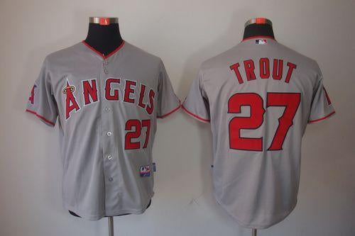 Los Angeles Angels grey jersey