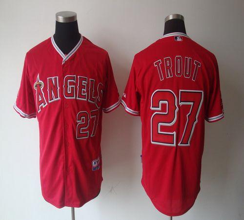 Los Angeles Angels red jersey