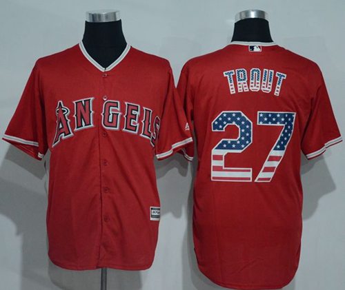 Los Angeles Angels red Fashion jersey