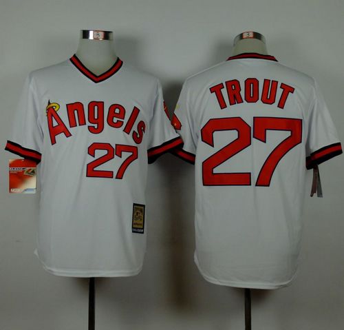 Los Angeles Angels white jersey