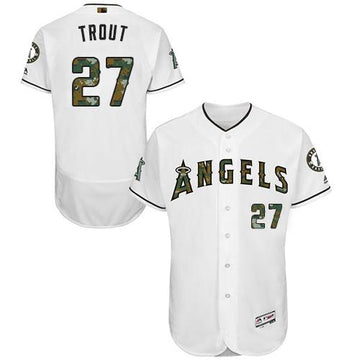 Los Angeles Angels white Authentic jersey