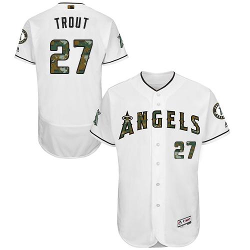 Los Angeles Angels white Authentic jersey