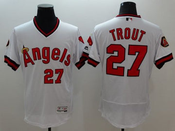 Los Angeles Angels white Authentic jersey