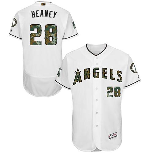 Los Angeles Angels white Authentic jersey
