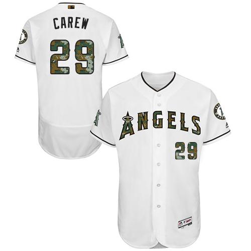 Los Angeles Angels white Authentic jersey