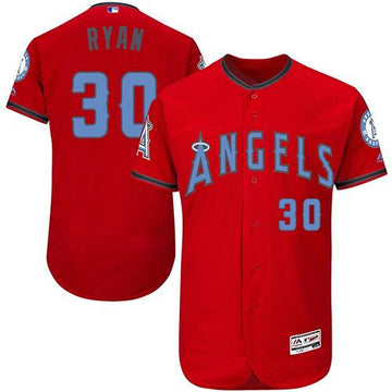Los Angeles Angels red Authentic jersey