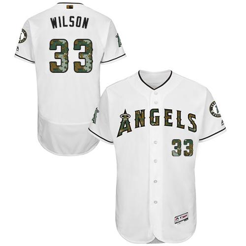 Los Angeles Angels white Authentic jersey