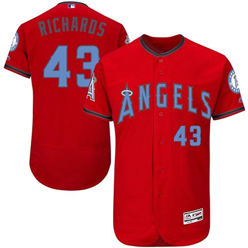 Los Angeles Angels red Authentic jersey