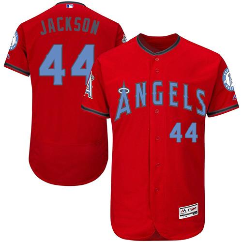 Los Angeles Angels red Authentic jersey