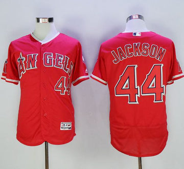 Los Angeles Angels red Authentic jersey