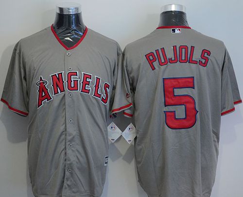 Los Angeles Angels grey jersey