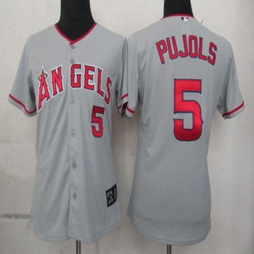 Los Angeles Angels grey Fashion jersey