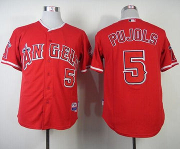 Los Angeles Angels red jersey