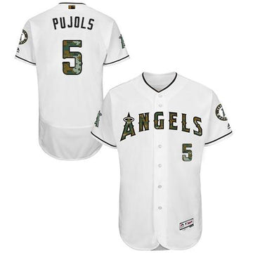 Los Angeles Angels white Authentic jersey