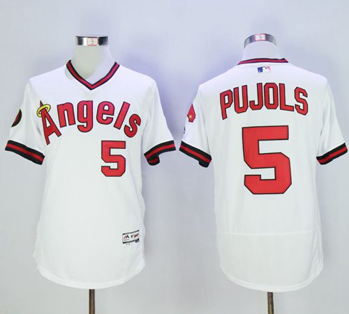 Los Angeles Angels white Authentic jersey