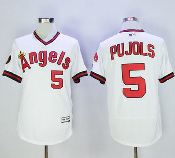 Los Angeles Angels white Authentic jersey