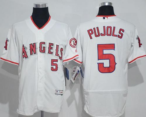 Los Angeles Angels white Authentic jersey