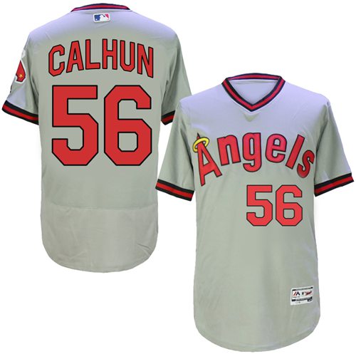 Los Angeles Angels grey Authentic jersey