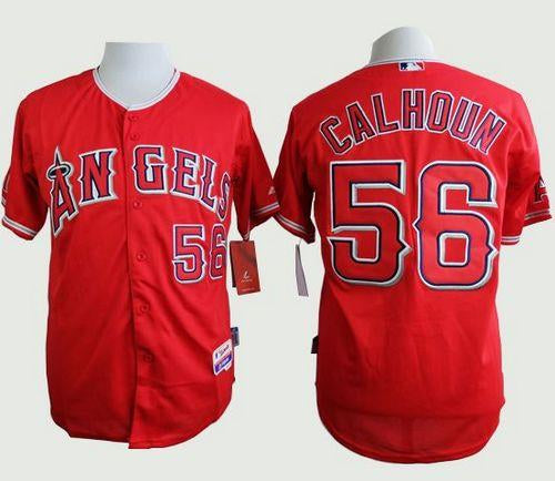 Los Angeles Angels red jersey