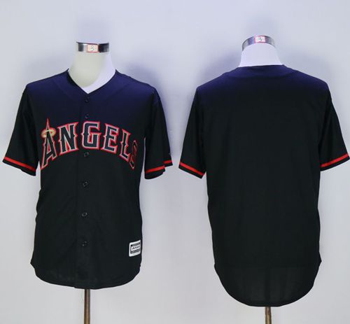 Los Angeles Angels black Fashion jersey