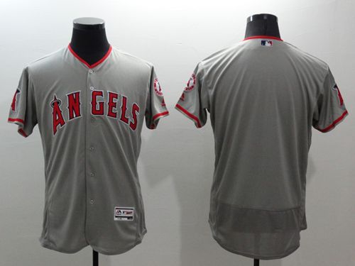 Los Angeles Angels grey Authentic jersey