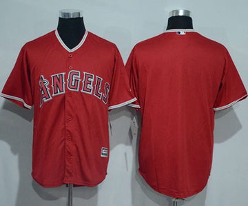 Los Angeles Angels red jersey
