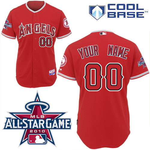 Los Angeles Angels red All-Star jersey