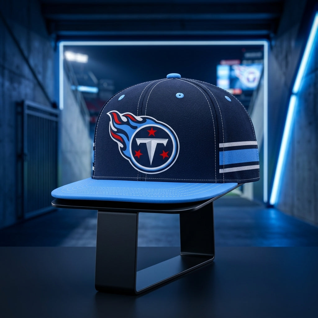Tennessee Titans Classic Snapback Cap - Studio View