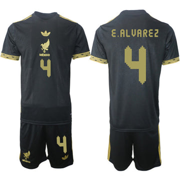 Edson Alvarez Mexico National Team black jersey