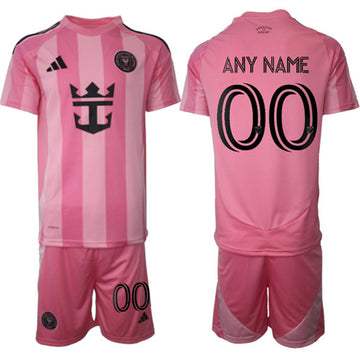 Custom Inter Miami CF pink Home jersey