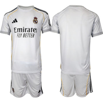 Custom Real Madrid white Home jersey