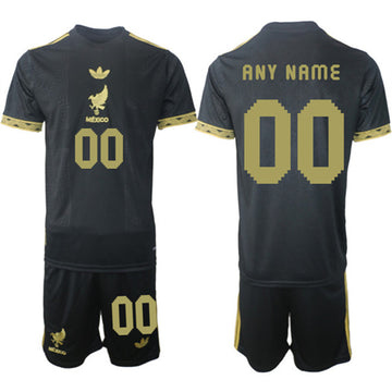 Custom Mexico National Team black jersey