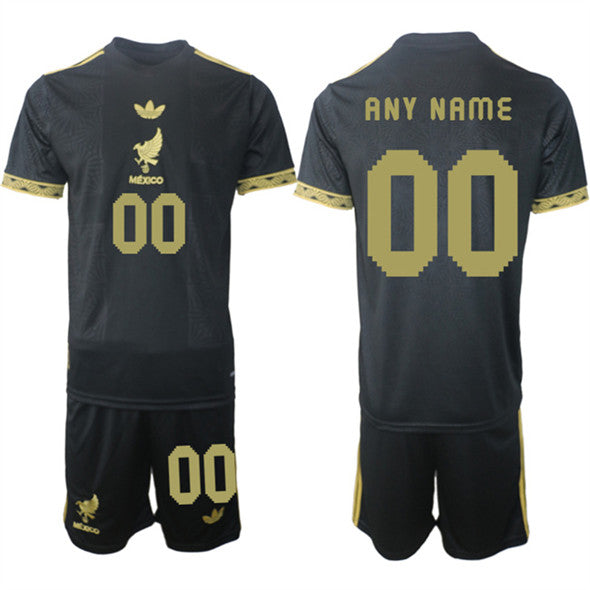 Custom Mexico National Team black jersey